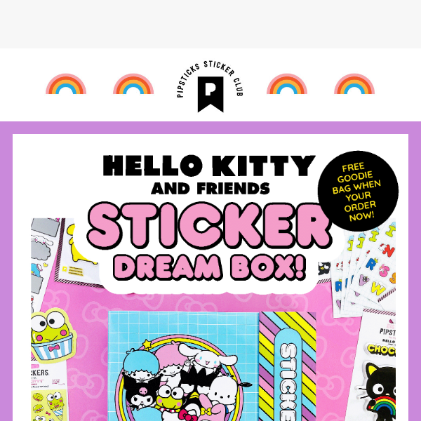 ❤️ OMG, have you seen this in the Hello Kitty Dream Box?! ❤️