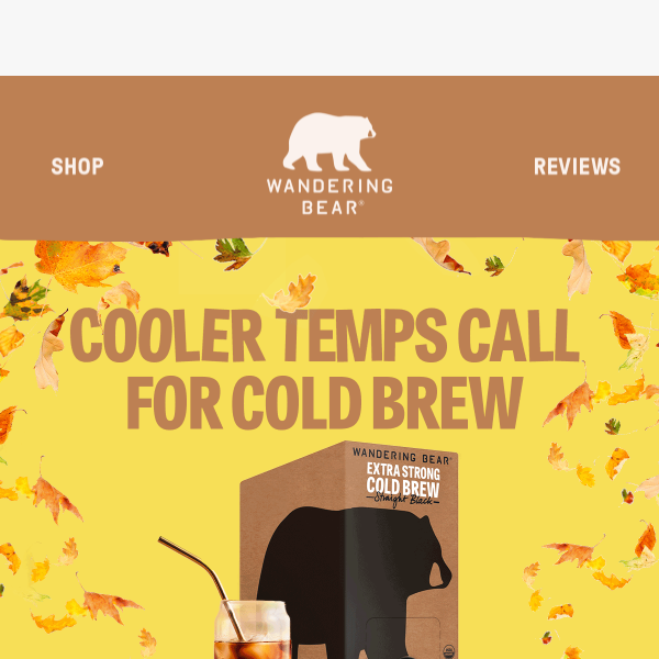 Fall is for cold brew