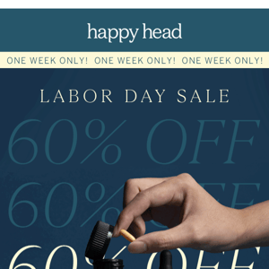 60% Off 🛠 Labor Day Sale!