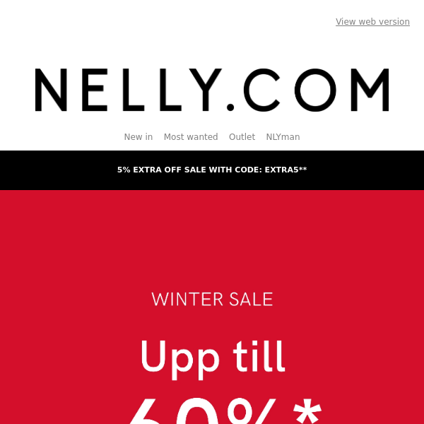 Upp till 60% + 5% extra rabatt❤️‍🔥 - Nelly
