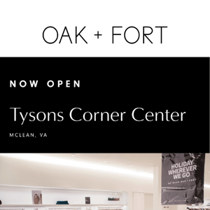 NEW LOCATION — Introducing Tysons Corner Center