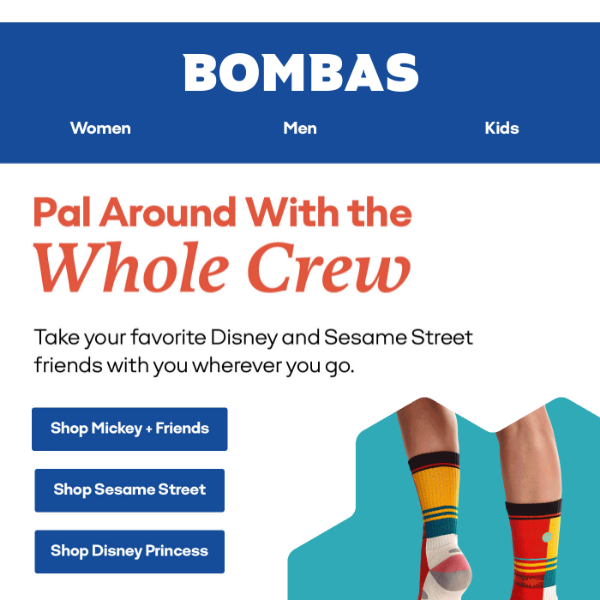 Don't Miss Out: Sesame Street & Disney Socks - Bombas