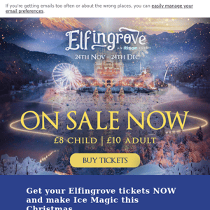 ❄️ Elfingrove: Super Early Bird on sale NOW!⛸️