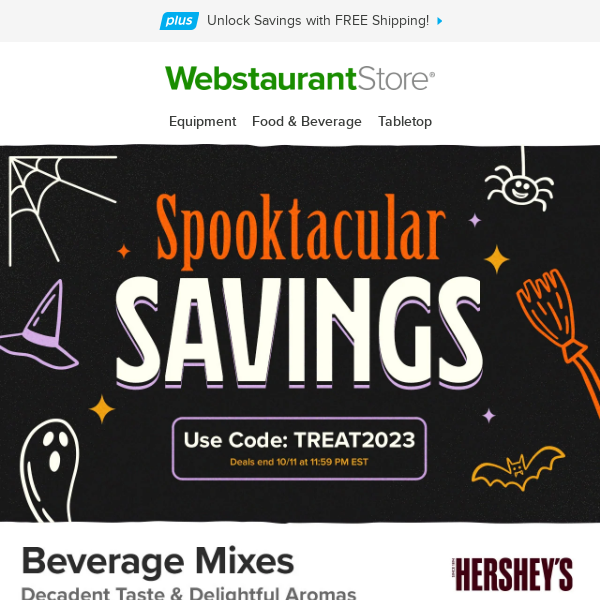 It's Spooky Season: Save Big!