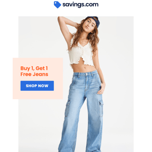 🔥🔥🔥 Aéropostale: Buy 1, Get 1 Free Jeans