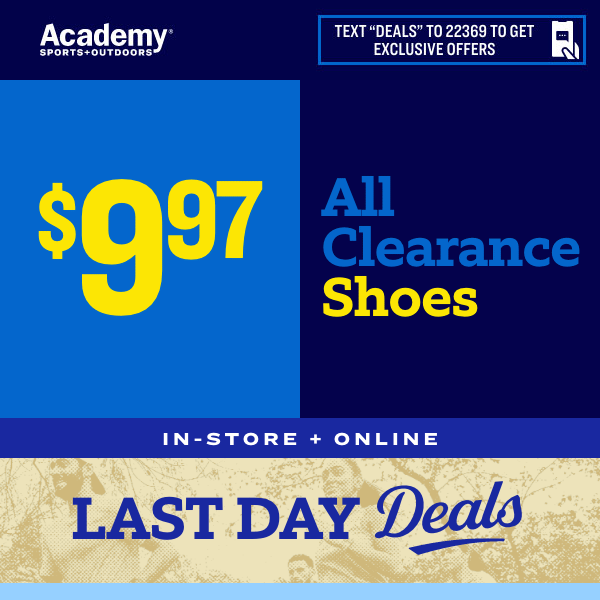 All In-Store Clearance Clothes + Shoes Under $10!