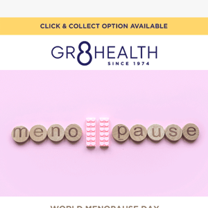 ♥️ World Menopause Day ♥️ Best Supplements for Menopause