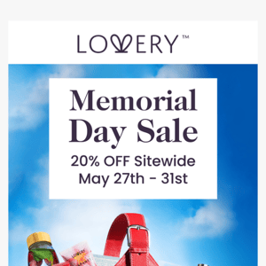 20% OFF SITEWIDE