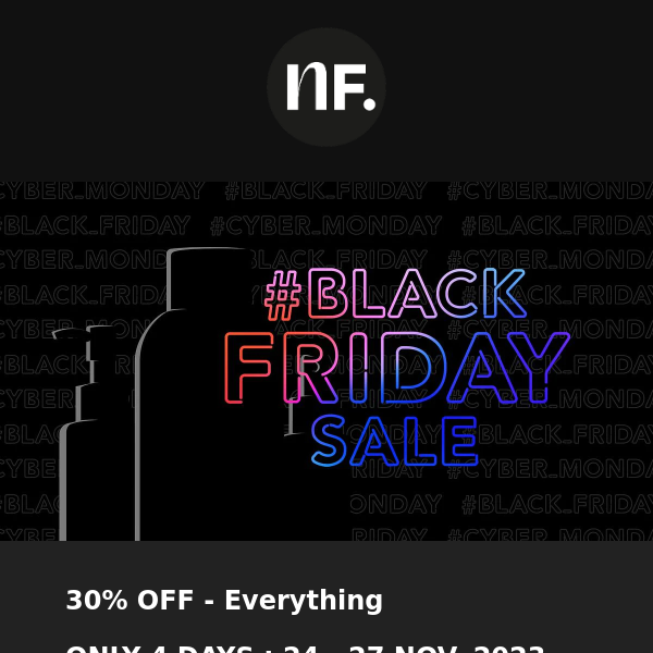 Black Friday Sale starts now