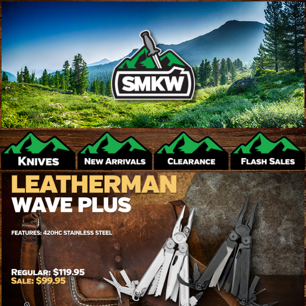Leatherman Surge Stainless - Smoky Mountain Knife Works