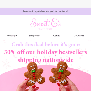 A HUGE deal on Holiday Sweets 🎉
