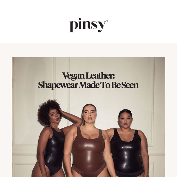 Our Leather Collection Is Selling Fast 🔥 - Pinsy Shapewear