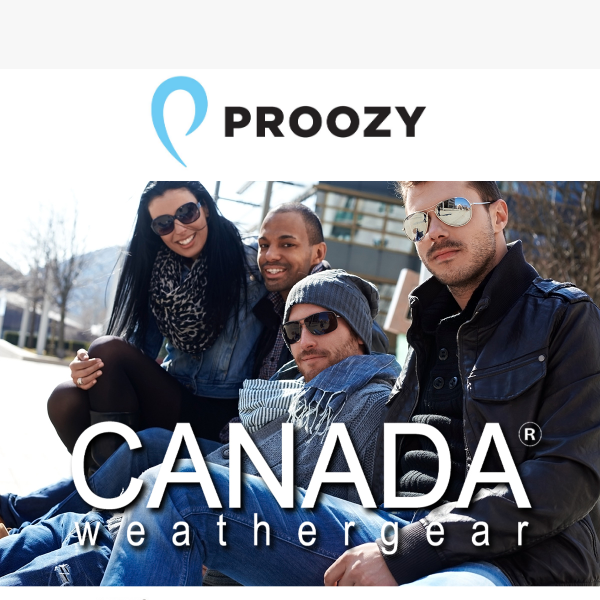 Weather the savings storm with Canada Gear!