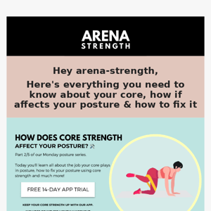 Posture Series Part 2: Core Strength & Posture