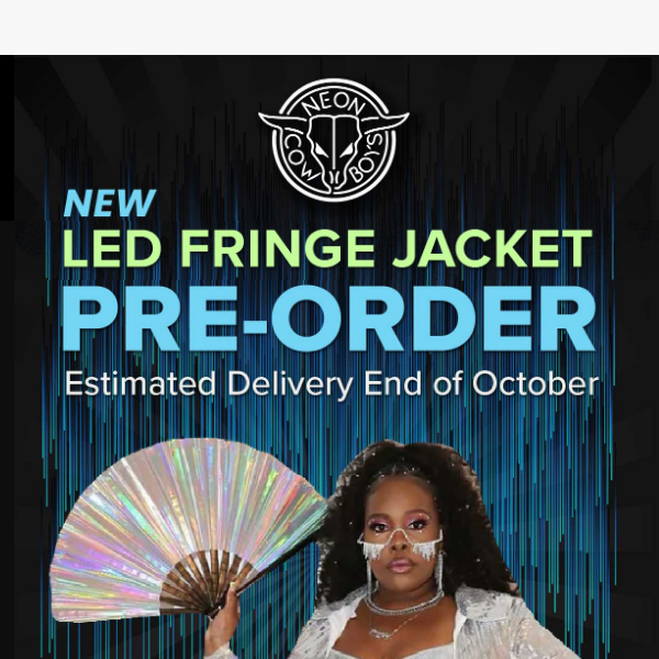 🤠 New LED Fringe Jacket Alert! 🚨