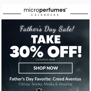 💙 Celebrate Dad: 30% Off Weekend Sale 🎉