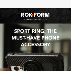 The Must-Have Phone Accessory: Sport Ring