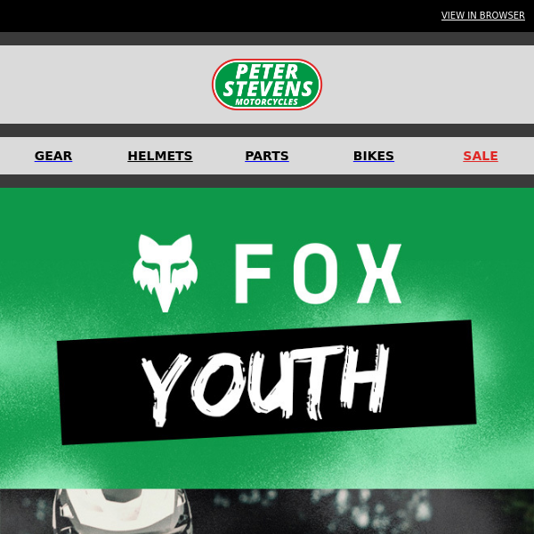 How to quickly bring a smile to your kids' faces... FOX YOUTH - SHOP NOW