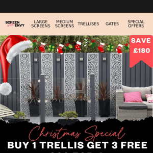 🌟 Final Chance 4 Trellis for £60 - Save £180! 🌟