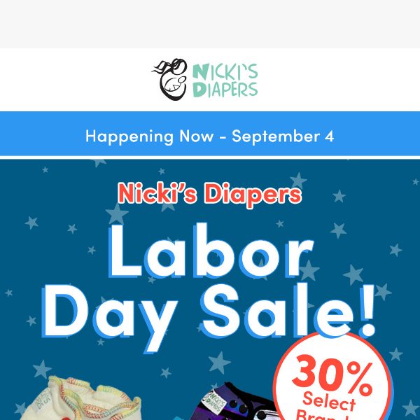 Snap Up Savings: 30% Off Cloth Diapers