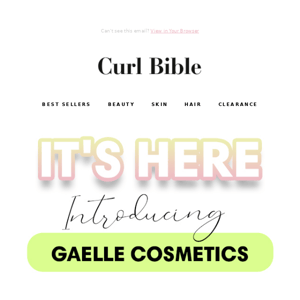 All New Cosmetics Range is Now Live! 💄