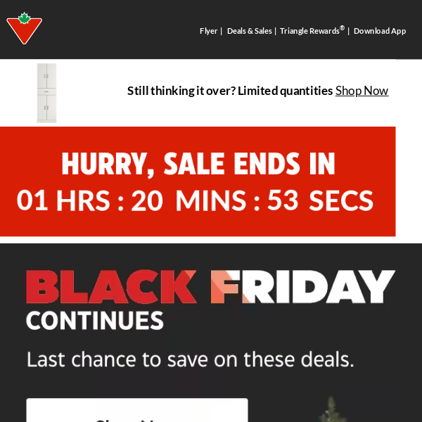 ⏰Time is running out – Don’t miss out on our Black Friday deals.