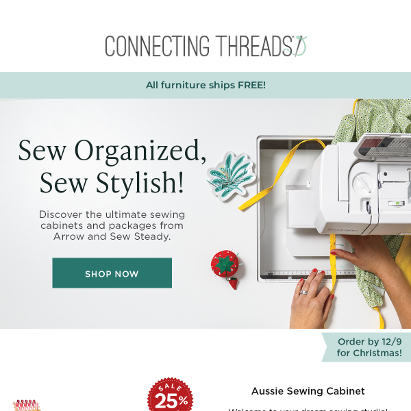 Elevate your quilting space with Arrow