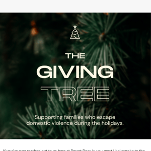 🌲 The Giving Tree, Giving Back 🌲