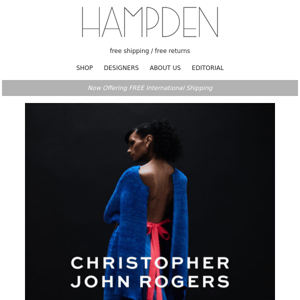 Christopher John Rogers: Shop Our Coveted Designers