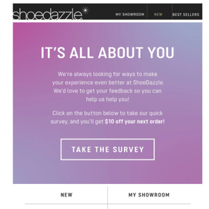 ShoeDazzle, Your $10 Credit Is Waiting