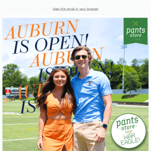 Pants Store is OPEN in Auburn!