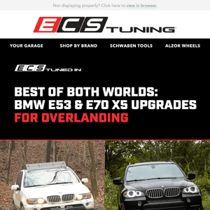 Best of Both Worlds: BMW E53 & E70 X5 Upgrades for Overlanding