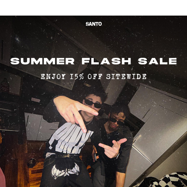 SUMMER FLASH SALE 🔥