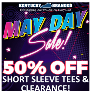 May Day Sale! - Final Day!