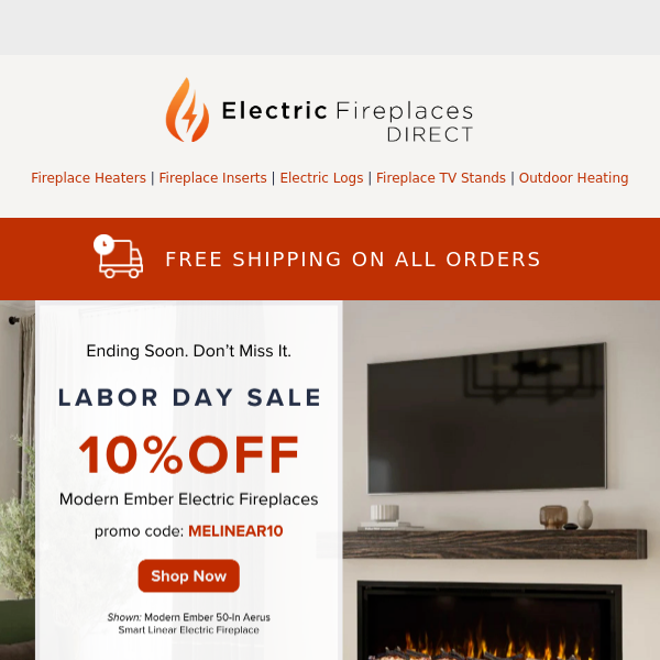 20% Off Electric Fireplaces Direct COUPON CODE: (19 ACTIVE) Sep 2023