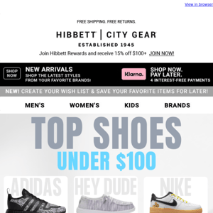 Top Shoes UNDER $100 🤩🤩