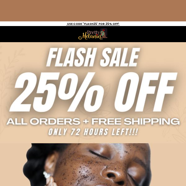 25% Off Plus Free Shipping!!!