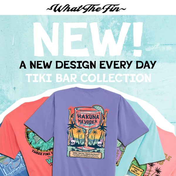 Check out our New Designs from the Tiki Bar Collection! 🍹🧉