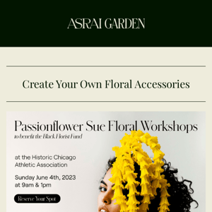 BFF × Passionflower Sue Workshops