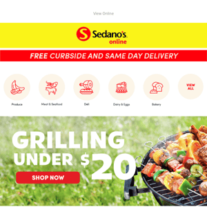 Welcome the grilling season with mix & match savings. Great selections under $20.