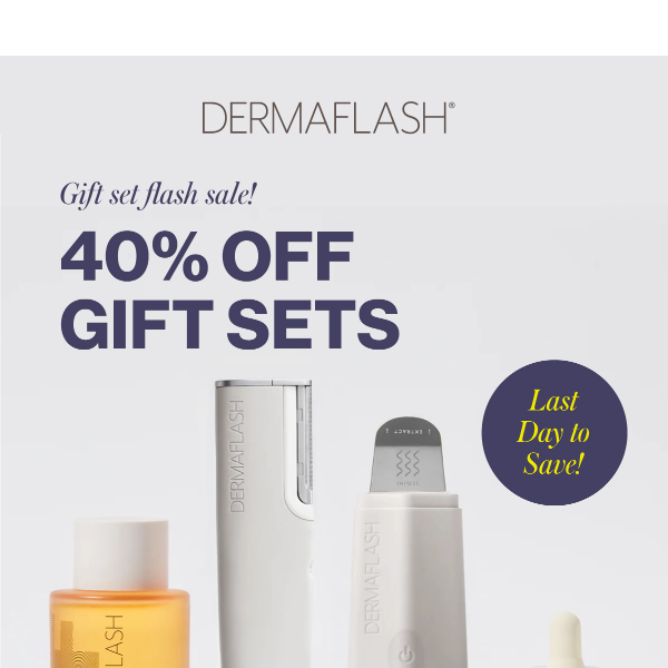 Final hours! 40% OFF All Gift Sets