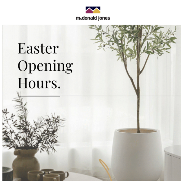 Easter Opening Hours