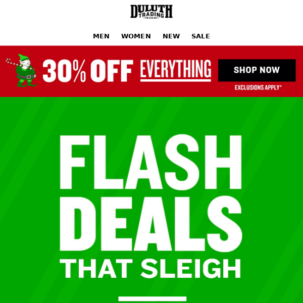 Don't Miss Out! Shop ALL Black Friday FLASH Sales