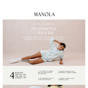 International Cotton Day | Iconica + Shorts