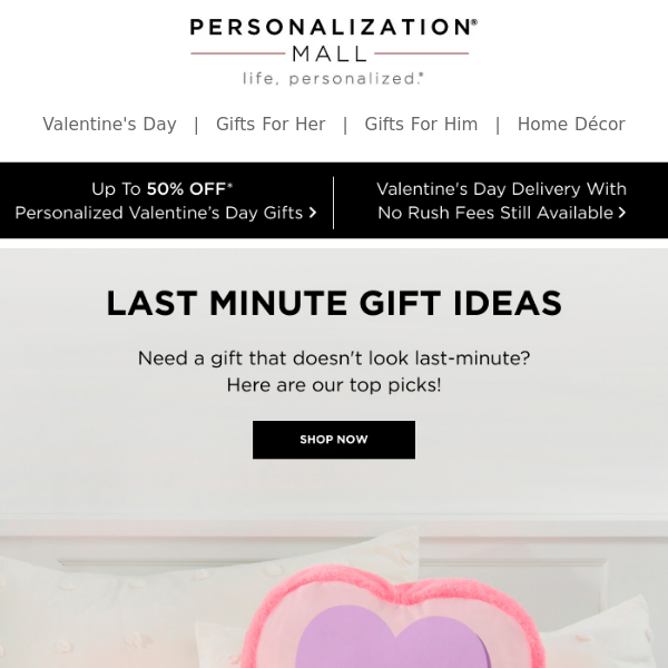 💌 Time Is Running Out For Valentine's Day Delivery!