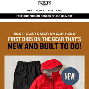 See The NEW Gear FIRST - Best-Customer Sneak Peek!