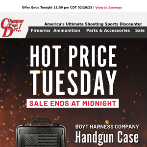 Save Big on Rifles and Shotguns During Hot Price Tuesday