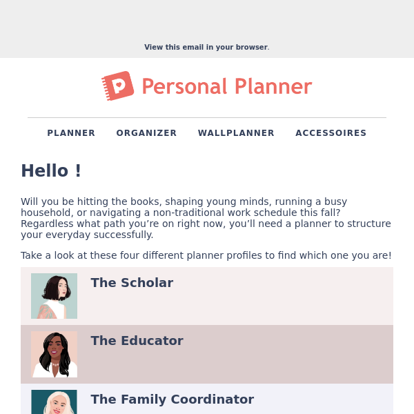 Which of these 4 planner personalities are you? 🧐