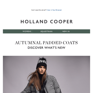 New Autumnal Padded Coats 🍂