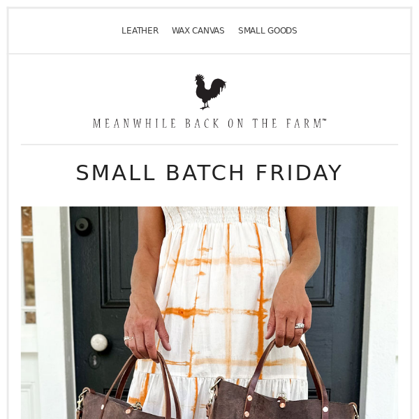 Birch White Leather Envelope Clutch & Crossbody | Meanwhile Back on The Farm